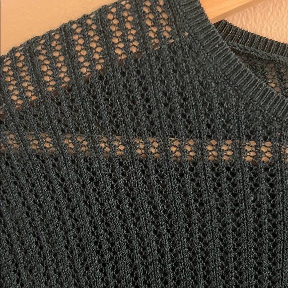 Uniqlo Women's Crew Neck Sweater - Dark Green - Picture 2 of 5